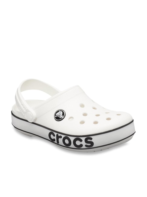 Crocs Kids Lite Ride White Back Strap 