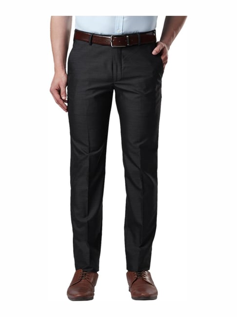 Buy NEXT Men Grey Regular Fit Checked Formal Trousers  Trousers for Men  7643006  Myntra