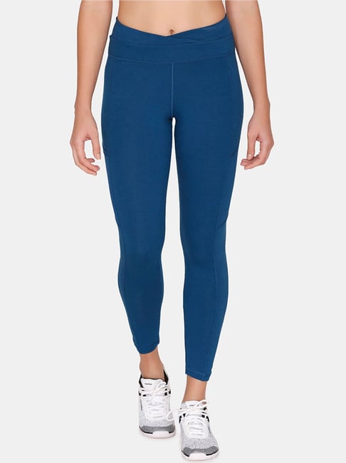 Zelocity By Zivame Blue Mid Rise Jeggings