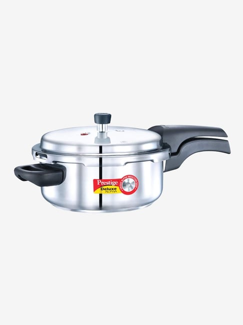 Prestige Deluxe Alpha 3L Pressure Cooker Silver
