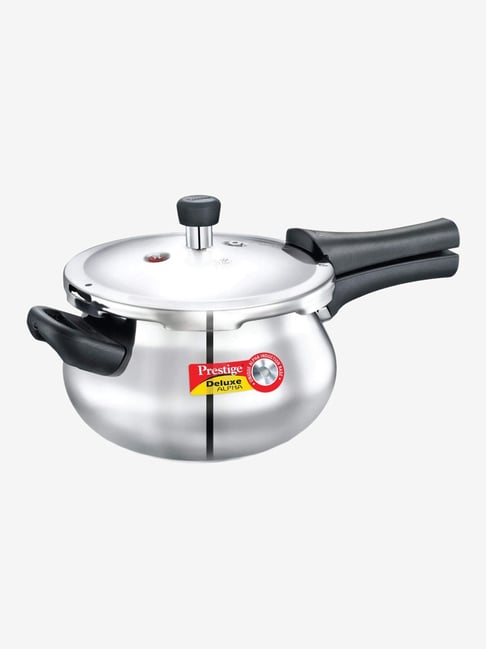Prestige Deluxe Alpha 3.3L Pressure Cooker Silver