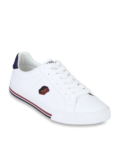 red tape white casual sneakers