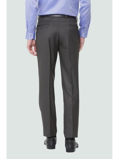 Buy Louis Philippe Beige Trousers Online - 177750 | Louis Philippe