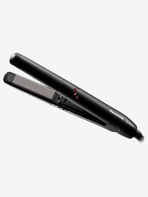 Panasonic EH-HV10-K62B 2-in-1 Hair Straightener and Curler (Black)