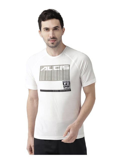 ALCIS White Round Neck T-Shirt-picture-31