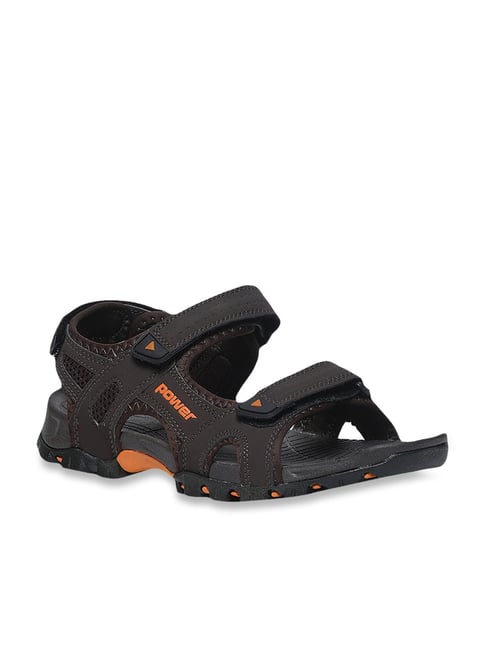 Power by Bata Men's Brown Floater Sandals