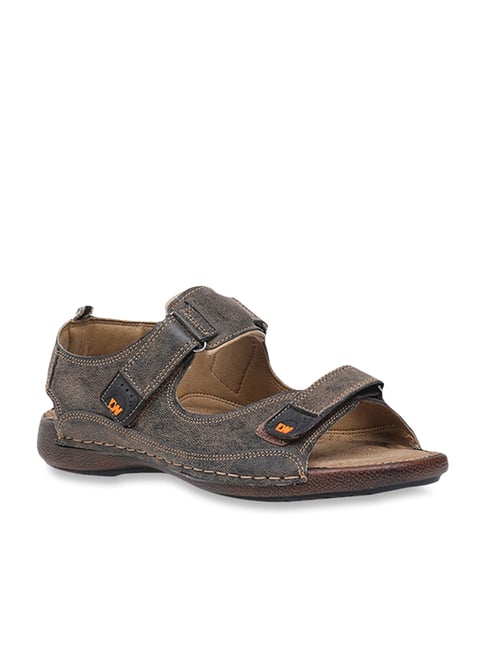 Weinbrenner by Bata Men's Brown Floater Sandals