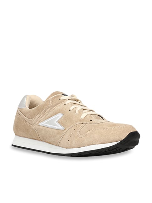 Buy Power by Bata Beige Running Shoes 