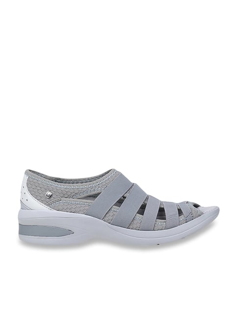 Bzees Womens New Wave Braided Slip On Wedge Sandals - Walmart.com