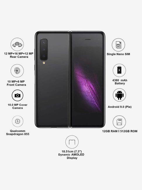 galaxy fold cosmos black