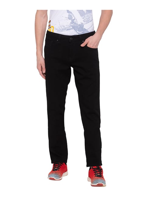 spykar straight fit jeans