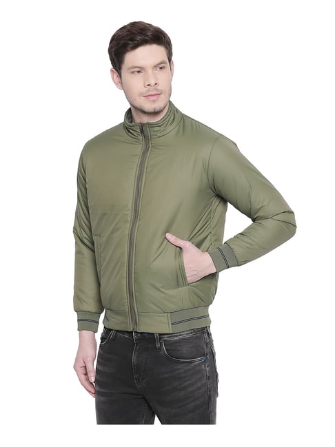 Buy Lawman Pg3 Green Slim Fit Jacket for Men Online @ Tata CLiQ