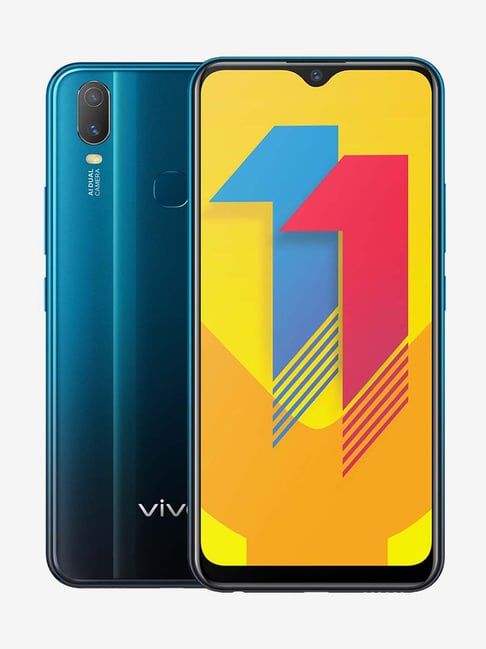 Vivo Y11 32 GB (Mineral Blue) 3 GB RAM, Dual...