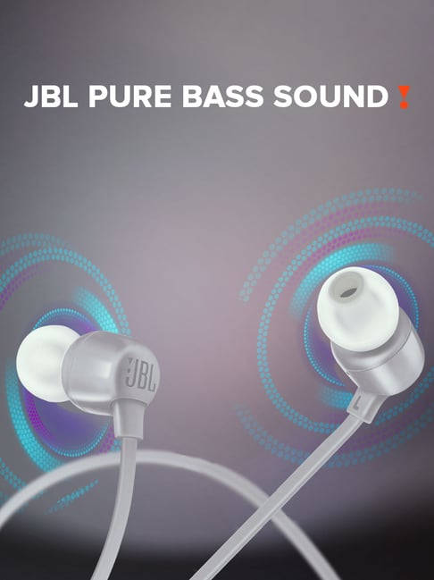 JBL Tune 165BT Wireless Headphones with Dual Equalizer Hour Battery Life  and Quick Charging (Grey)