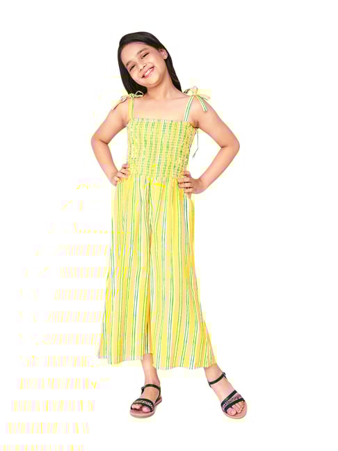 global desi yellow jumpsuit