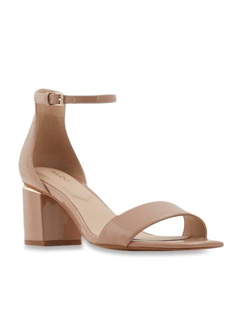 Aldo Women s Nude Ankle Strap Sandals