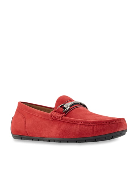 aldo red loafers