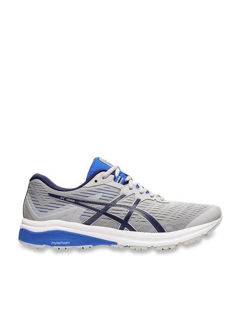 Buy Asics GT 1000 8 Light Grey Running Shoes for Men at Best Price