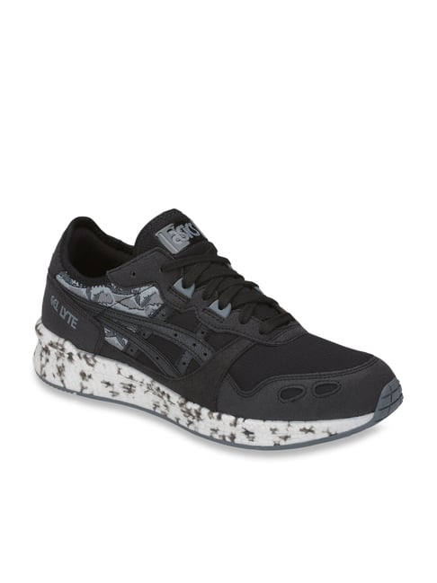 Asics hyper gel lyte black new arrivals