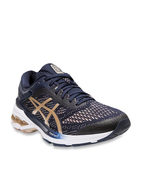 Asics gel kayano 26 women's shoes midnight/almond sale