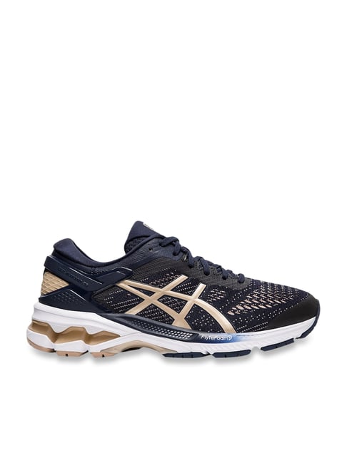 Asics gel kayano clearance 26 women's shoes midnight/almond