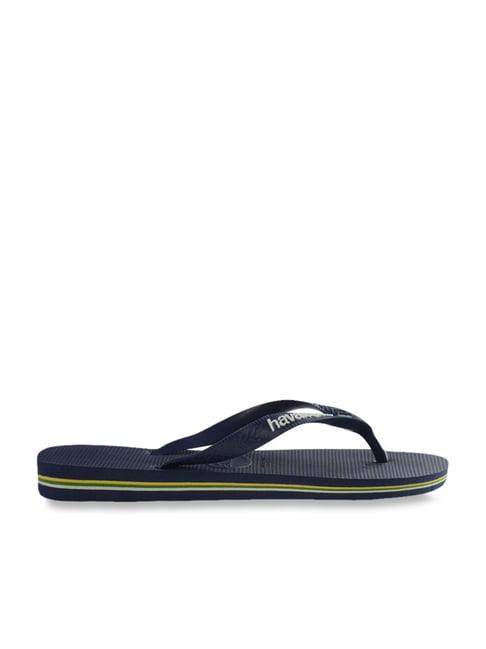 Mens navy online havaianas