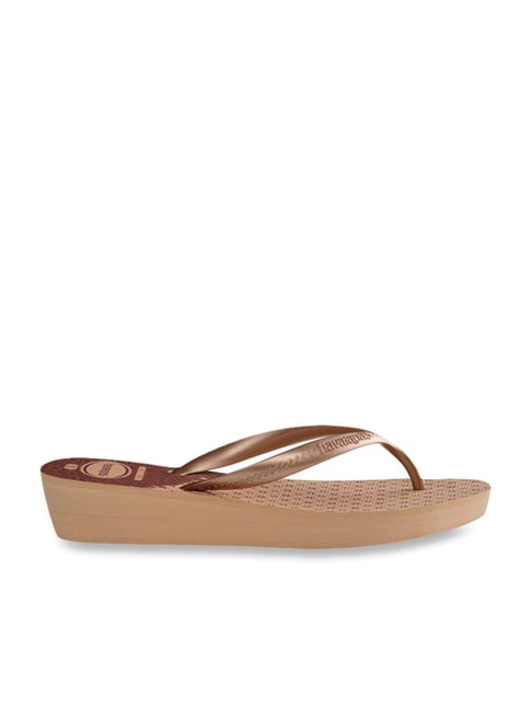 Havaianas sales platform wedge