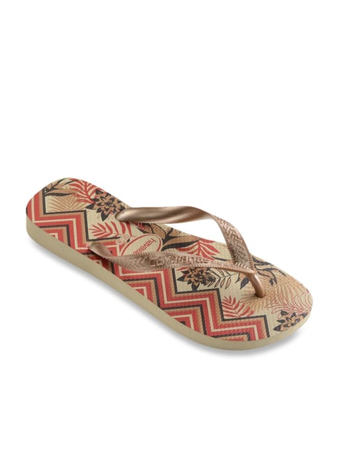 Buy Havaianas Top Spring Golden Flip Flops for Women at Best Price
