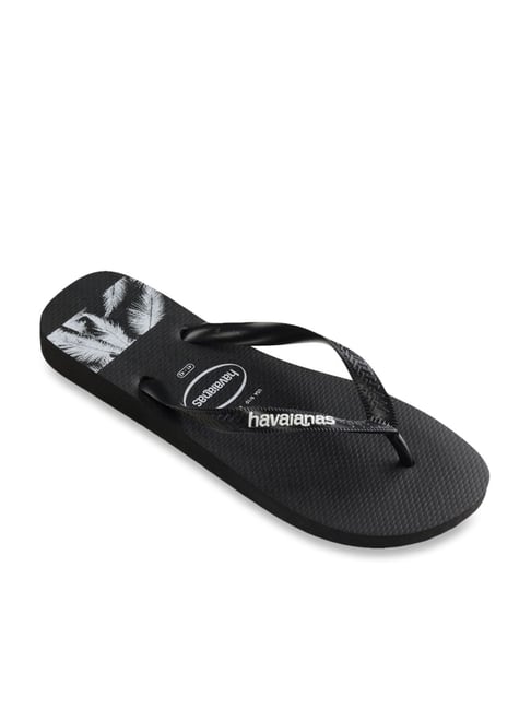 Buy Havaianas Top Stipes Black Grey Flip Flops for Men at Best
