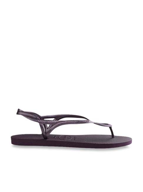 Buy Havaianas Luna Aubergine Sling Back Sandals for Women at Best