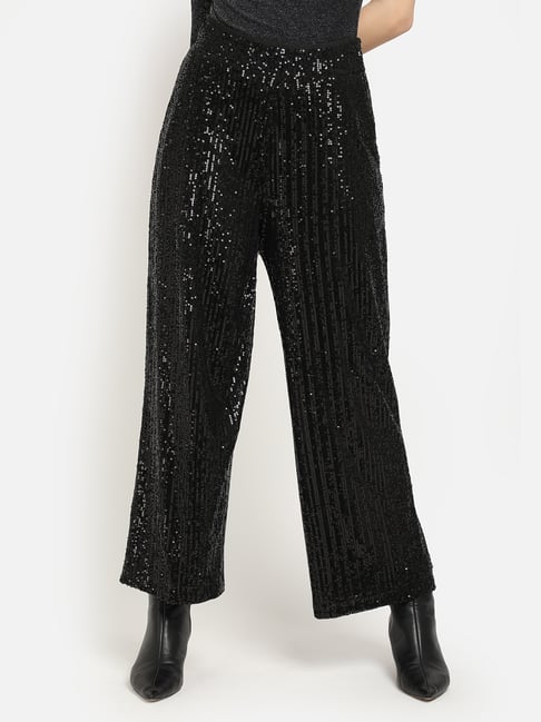 Burlesque Embellished Cargo Trousers in Black | Seen Users – SEEN USERS