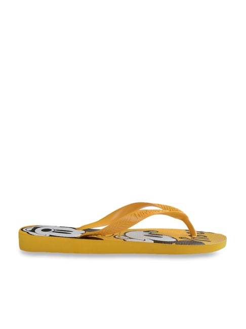 Buy Havaianas Top Disney Banana Yellow Flip Flops for Men at Best