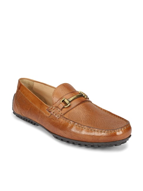 Ruosh Men's Tan Casual Loafers