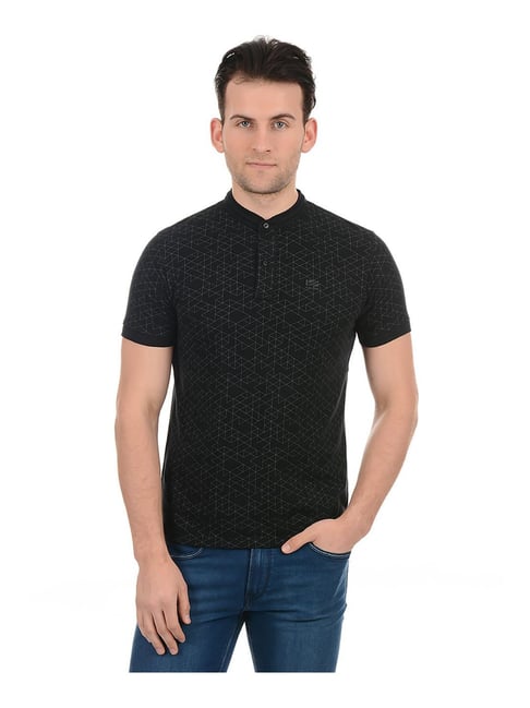 Pepe Jeans Black Short Sleeves Henley T-shirt