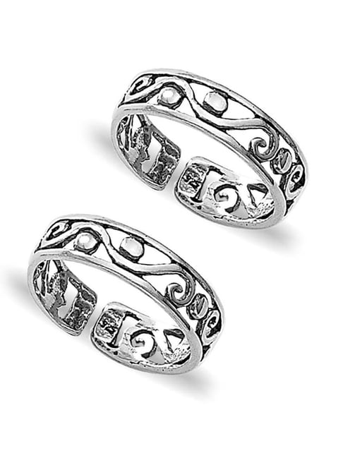 silver toe rings online