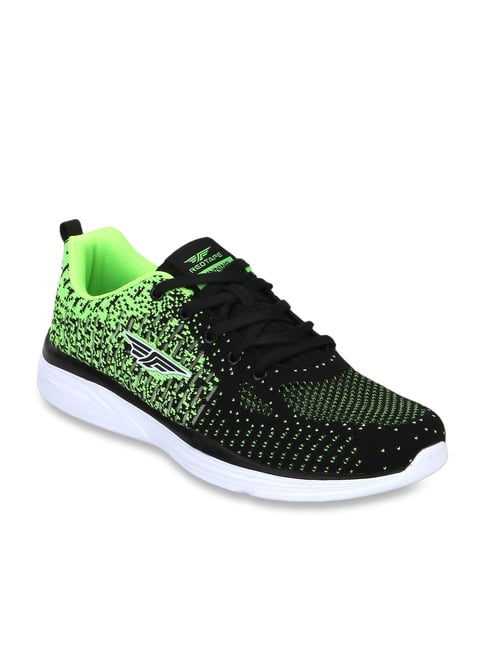 Red Tape Men's Black Green Running Shoes