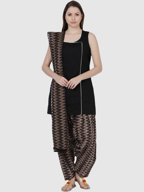 Women's Regular Fit Salwar Pajama Cotton Patiala Salwar Pants With Dupatta  Brown | eBay