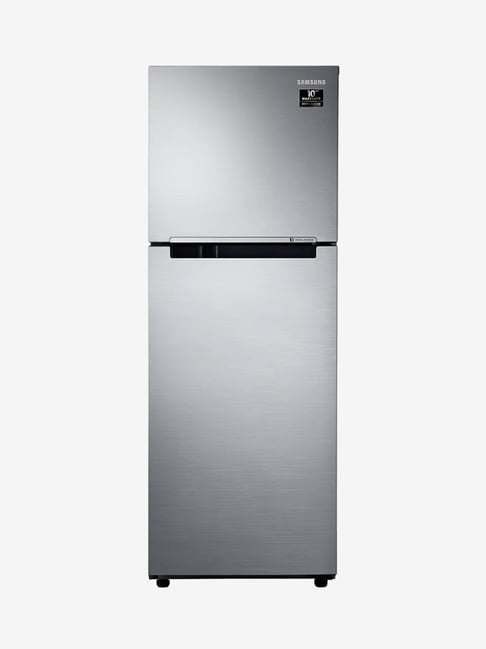 Samsung 251L Inverter 2 Star 2020 Frost Free Double Door Refrigerator Elegant Inox, RT28T3082S8