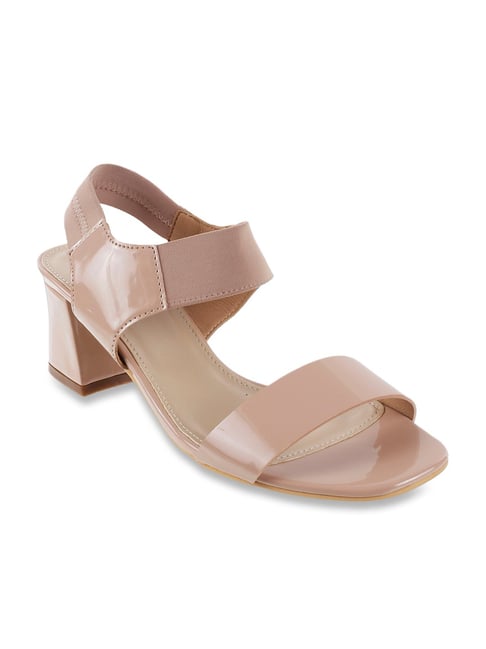 Metro Women's Blush Pink Sling Back Sandals-picture-28