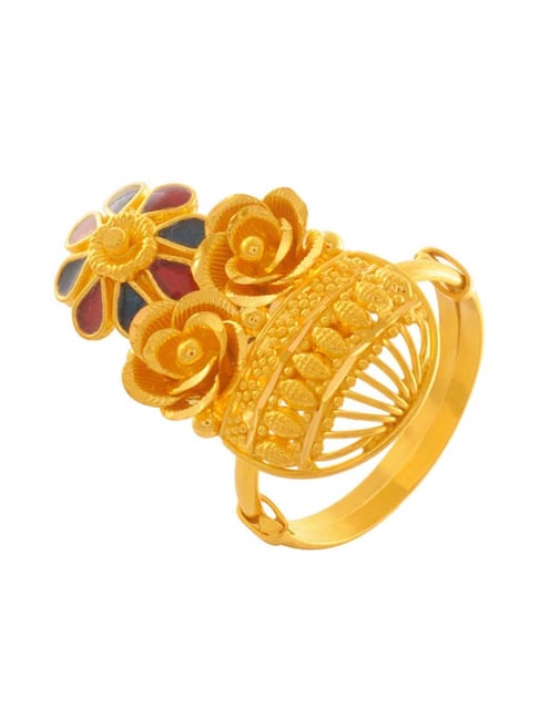 Manikya Traditional Gold Plated Brass Bridal Wedding Finger Ring For Woman  and Girls. Brass Gold Plated Ring Price in India - Buy Manikya Traditional  Gold Plated Brass Bridal Wedding Finger Ring For