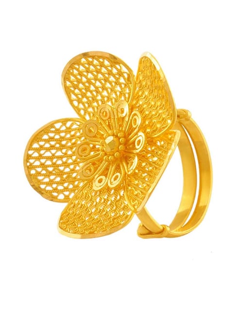 Buy PC Chandra Gold Finger Rings for Female Online | Latest Designs at Best  Price