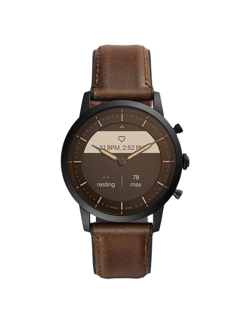 fossil mens hybrid watch