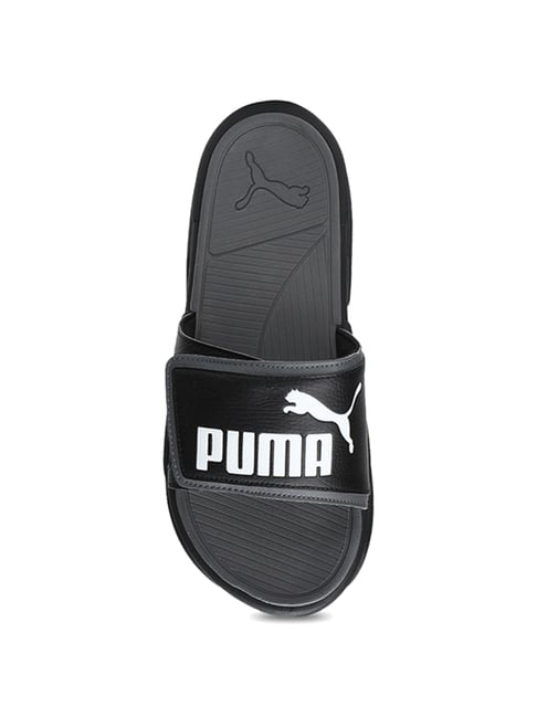 Buy Puma Men's Royalcat Black Slides Online at Best Prices | Tata CLiQ