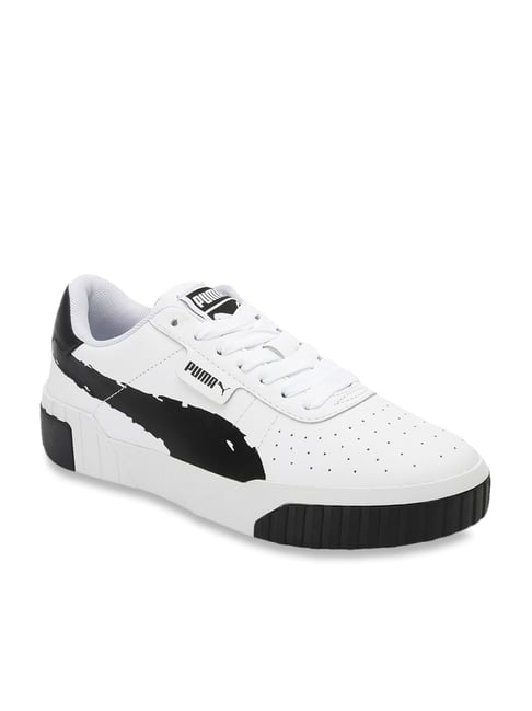 Buy Puma Cali Brushed White Sneakers for Women at Best Price