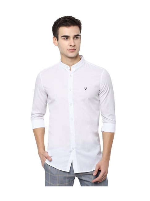 allen solly white shirt