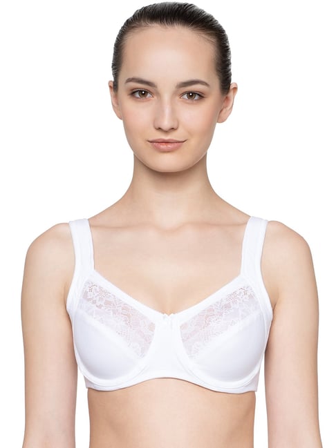Triumph Form & Beauty 155 Classics Wired Padded Optimum Support Cotton Comfort Bra Price in India