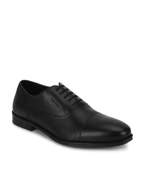 red tape black oxford shoes