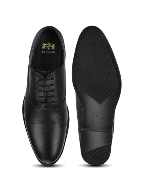 Buy Red Tape Black Oxford Shoes for Men at Best Price @ Tata CLiQ