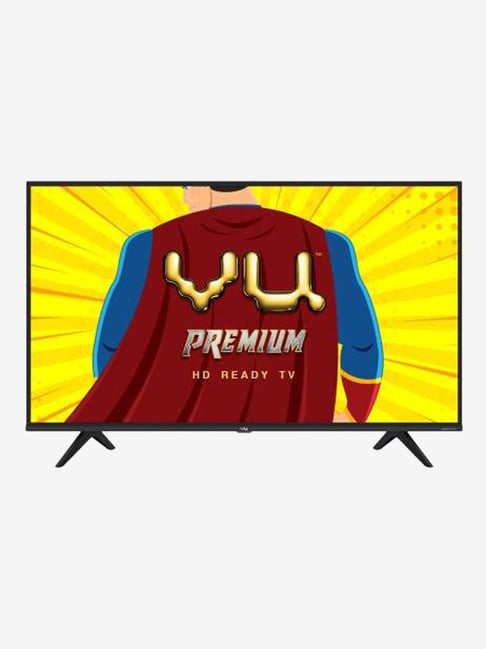 Vu Premium 80 cm 32 Inches Android Smart HD Ready LED TV 32US 2020 Model, Black