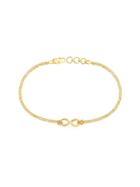 Leslie's 10K Two-tone Polished Cross and Infinity Bracelet | Holly's  Jewelry | Mountain Home, AR